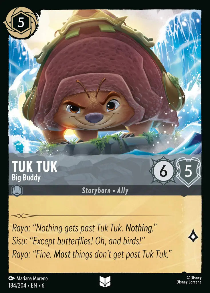 06 Azurite Sea - 184/204 - Tuk Tuk - Big Buddy - FOIL