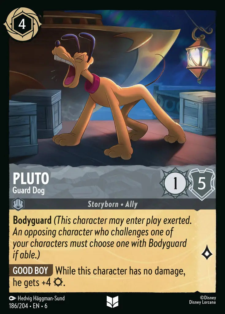 06 Azurite Sea - 186/204 - Pluto - Guard Dog - FOIL