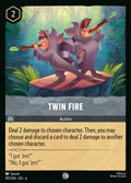 06 Azurite Sea - 197/204 - Twin Fire - FOIL