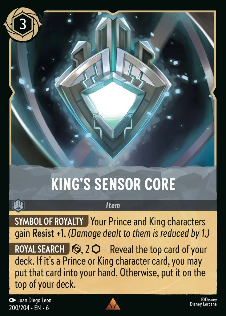 06 Azurite Sea - 200/204 - King's Sensor Core - FOIL