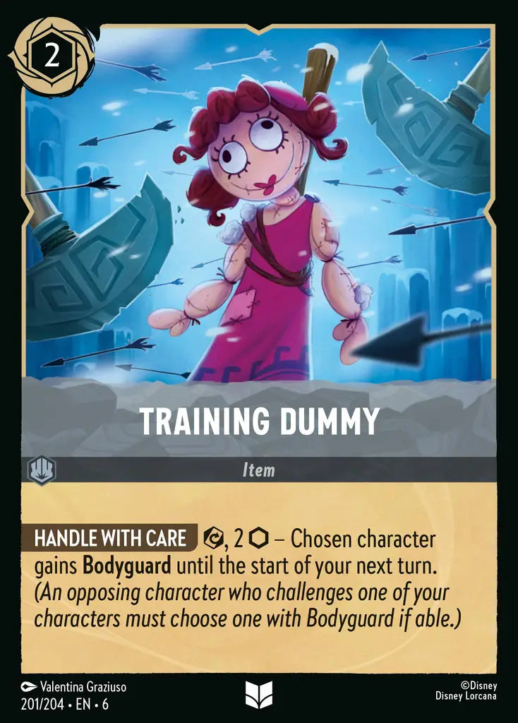 06 Azurite Sea - 201/204 - Training Dummy - FOIL