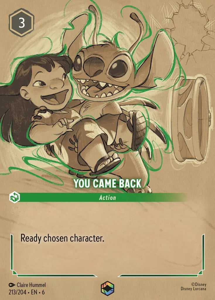 06 Azurite Sea - 213/204 - You Came Back - FOIL