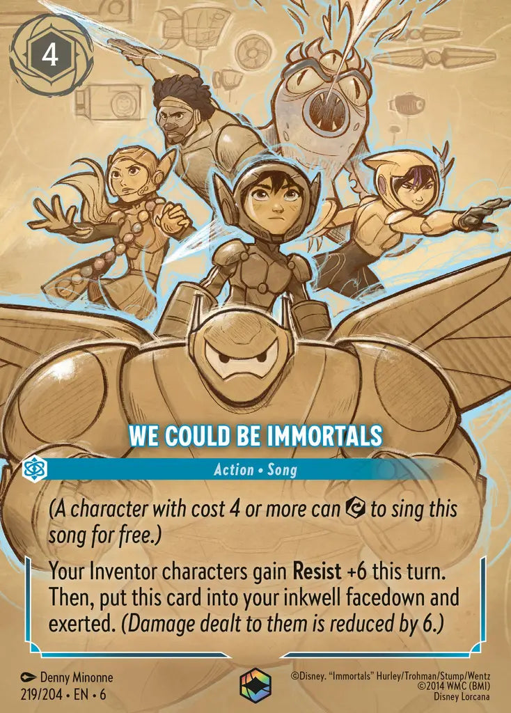 06 Azurite Sea - 219/204 - We Could Be Immortals - FOIL