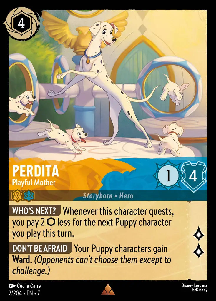07 Archazia's Island - 002/204 - Perdita - Playful Mother - NON FOIL
