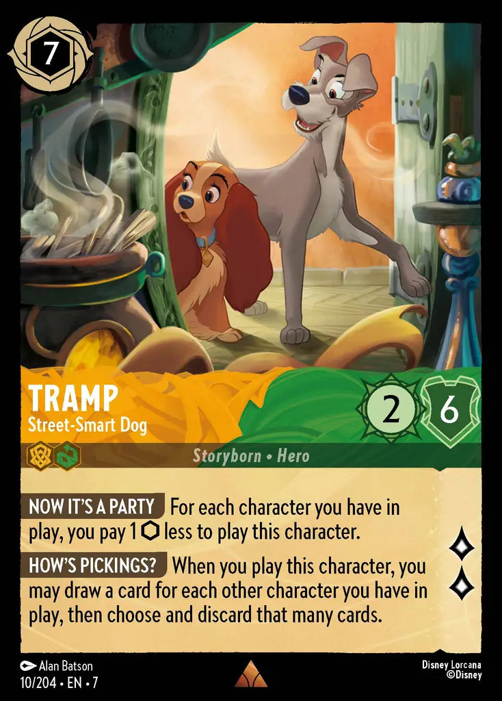 07 Archazia's Island - 010/204 - Tramp - Street-Smart Dog - FOIL