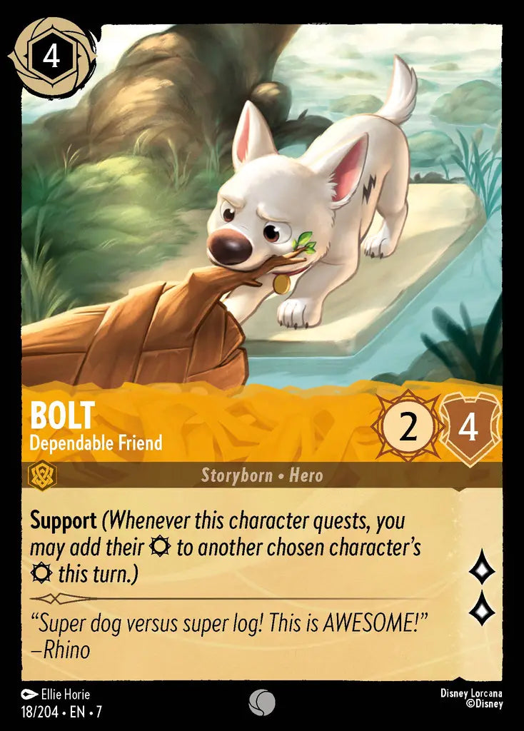 07 Archazia's Island - 018/204 - Bolt - Dependable Friend - FOIL