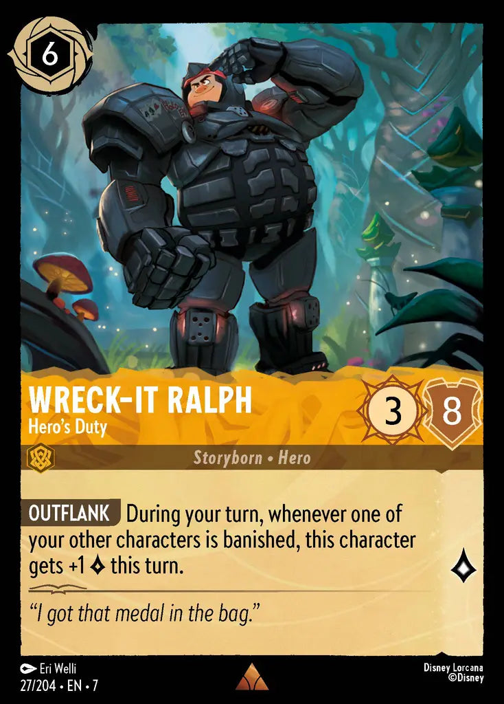 07 Archazia's Island - 027/204 - Wreck-It Ralph - Hero's Duty - FOIL