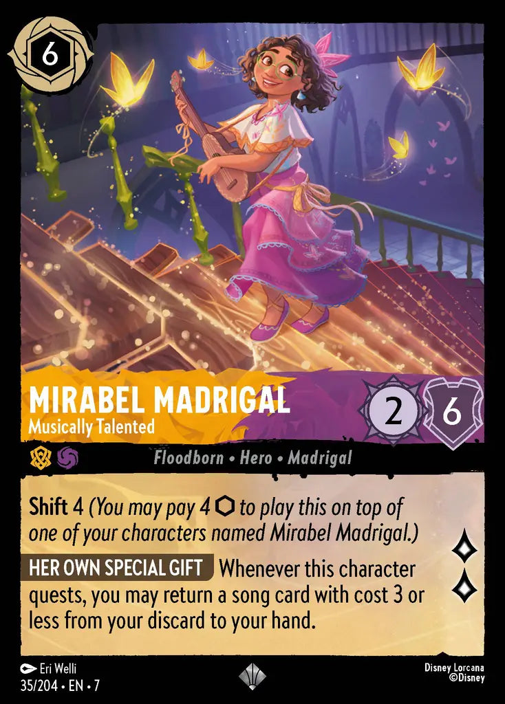07 Archazia's Island - 035/204 - Mirabel Madrigal - Musically Talented - FOIL