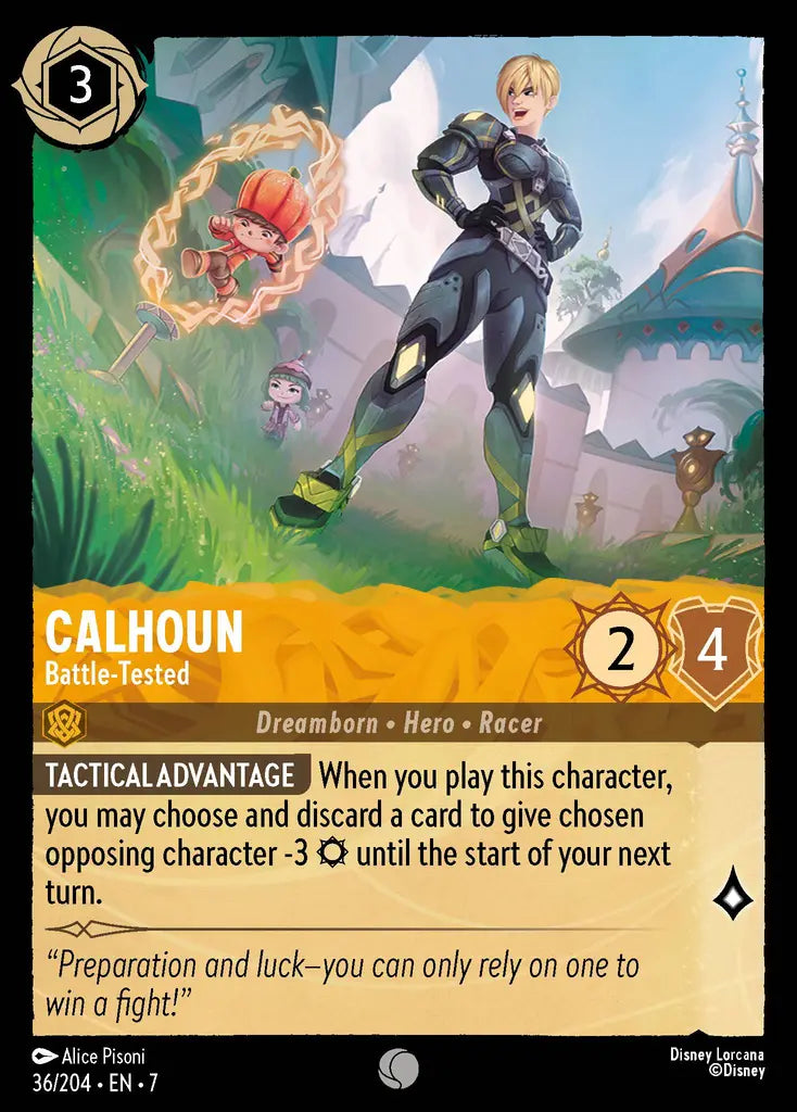 07 Archazia's Island - 036/204 - Calhoun - Battle-Tested - FOIL
