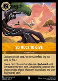 07 Archazia's Island - 038/204 - So Much To Give - FOIL