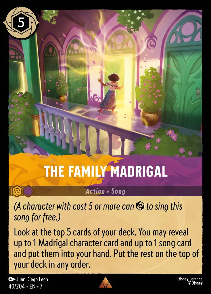 07 Archazia's Island - 040/204 - The Family Madrigal - FOIL
