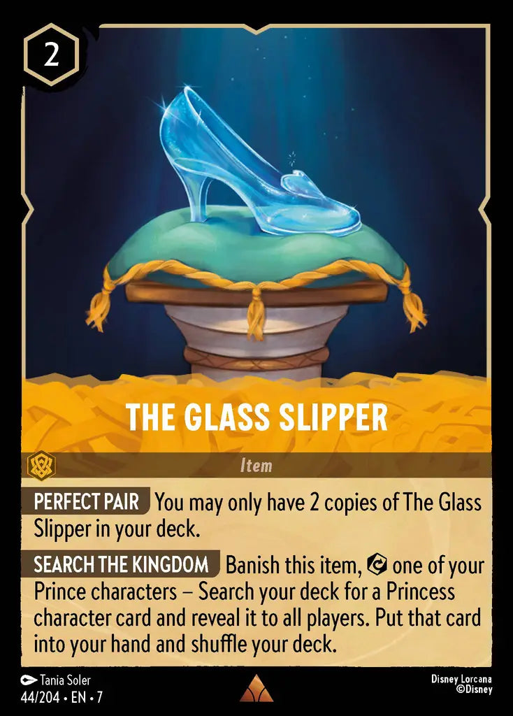 07 Archazia's Island - 044/204 - The Glass Slipper - FOIL