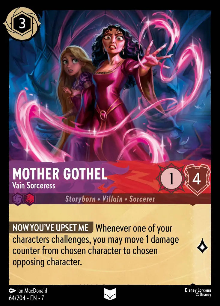 07 Archazia's Island - 064/204 - Mother Gothel - Vain Sorceress - FOIL