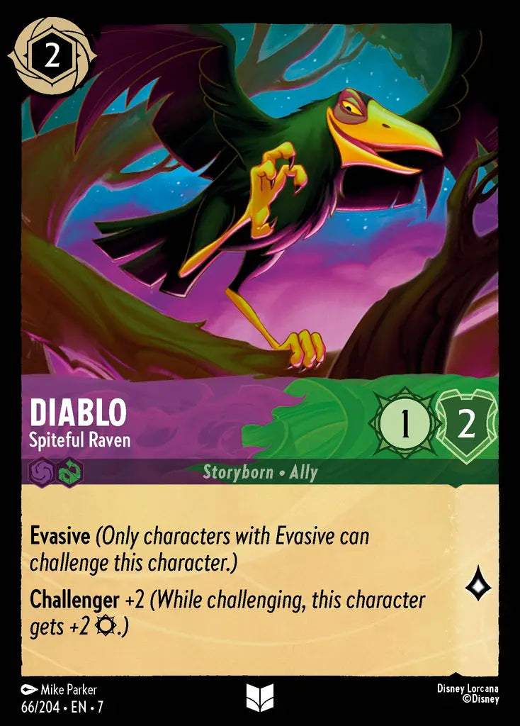 07 Archazia's Island - 066/204 - Diablo - Spiteful Raven - FOIL