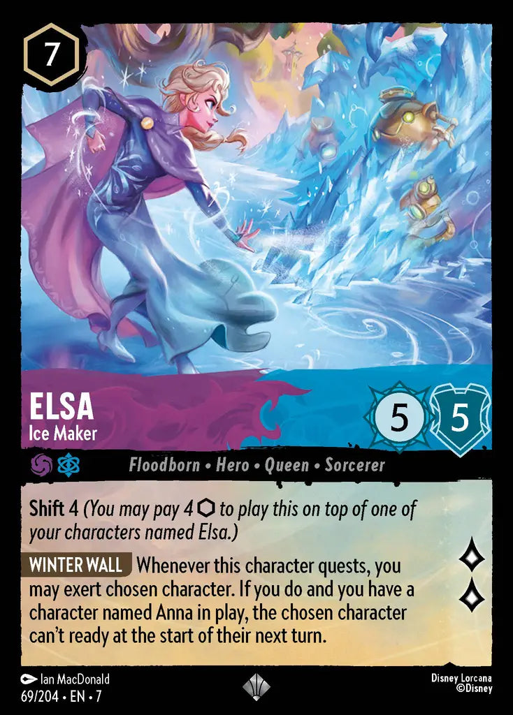 07 Archazia's Island - 069/204 - Elsa - Ice Maker - NON FOIL