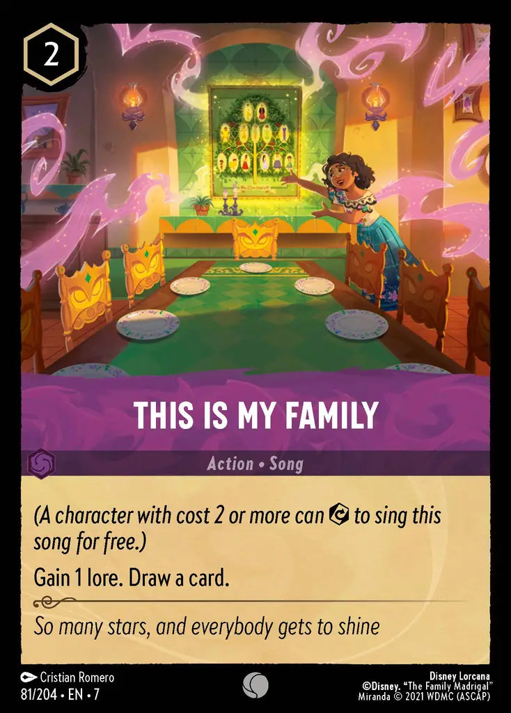 07 Archazia's Island - 081/204 - This Is My Family - FOIL