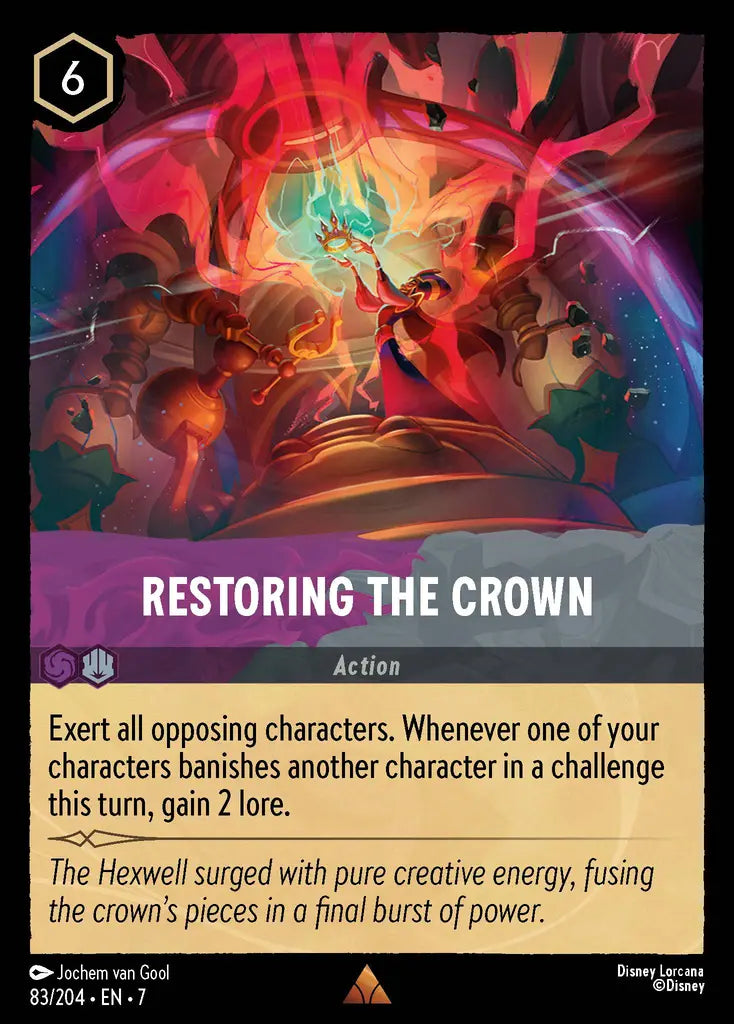 07 Archazia's Island - 083/204 - Restoring the Crown - FOIL