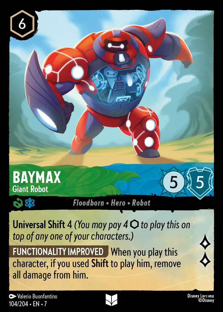 07 Archazia's Island - 104/204 - Baymax - Giant Robot - FOIL