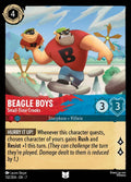 07 Archazia's Island - 132/204 - Beagle Boys - Small-Time Crooks - FOIL