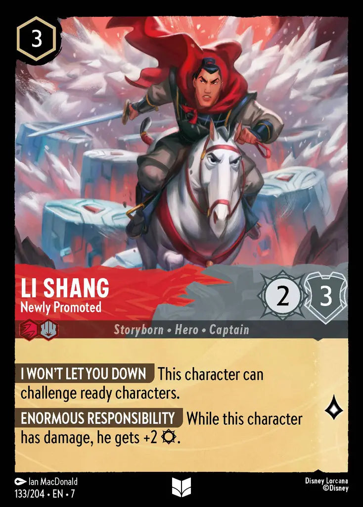 07 Archazia's Island - 133/204 - Li Shang - Newly Promoted - FOIL