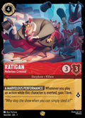 07 Archazia's Island - 143/204 - Ratigan - Nefarious Criminal - NON FOIL
