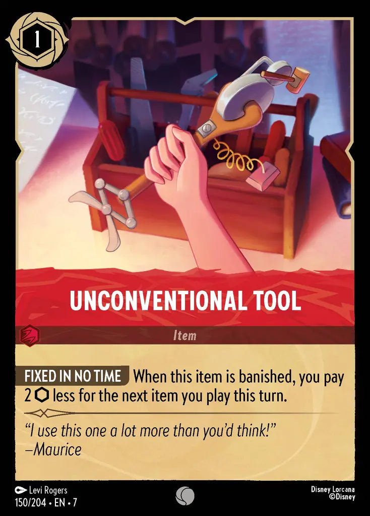 07 Archazia's Island - 150/204 - Unconventional Tool - FOIL