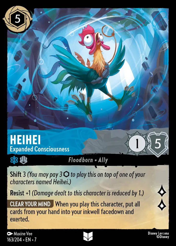 07 Archazia's Island - 163/204 - HeiHei - Expanded Consciousness - FOIL
