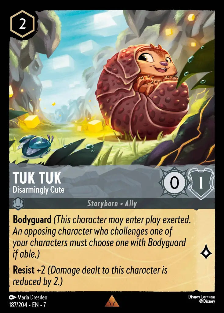 07 Archazia's Island - 187/204 - Tuk Tuk - Disarminaly Cute - FOIL