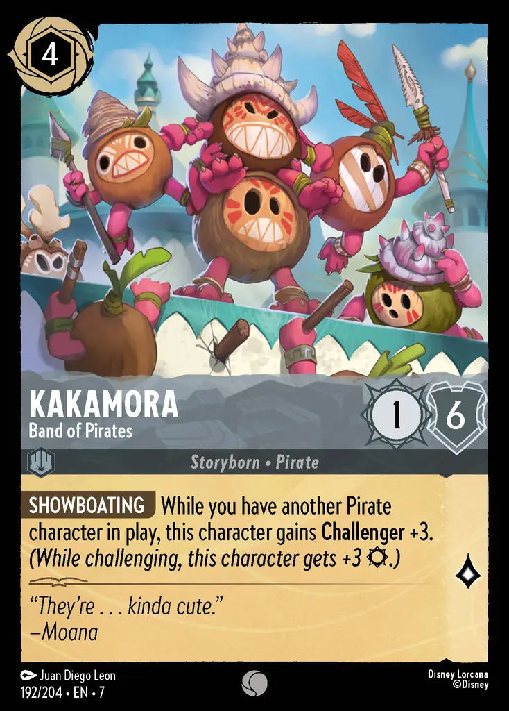 07 Archazia's Island - 192/204 - Kakamora - Band of Pirates - FOIL