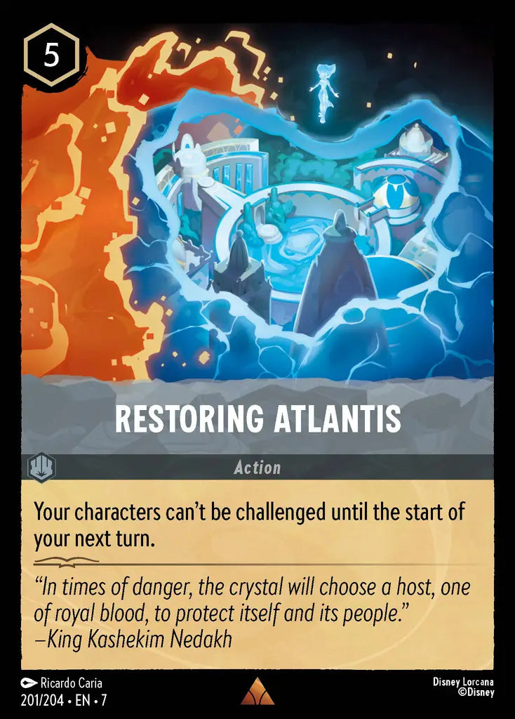 07 Archazia's Island - 201/204 - Restoring Atlantis - FOIL