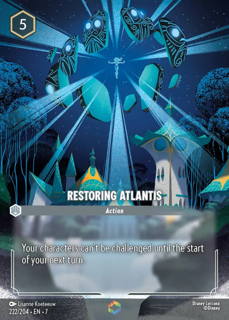 07 Archazia's Island - 222/204 - Restoring Atlantis - FOIL