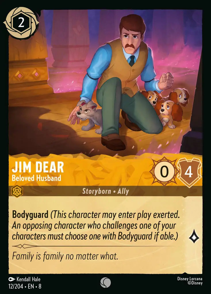 08 Reign of Jafar - 012/204 - Jim Dear - Beloved Husband - FOIL
