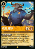 08 Reign of Jafar - 018/204 - Chief Bogo - Commanding Officer - FOIL
