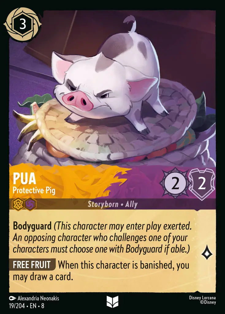 08 Reign of Jafar - 019/204 - Pua - Protective Pig - FOIL