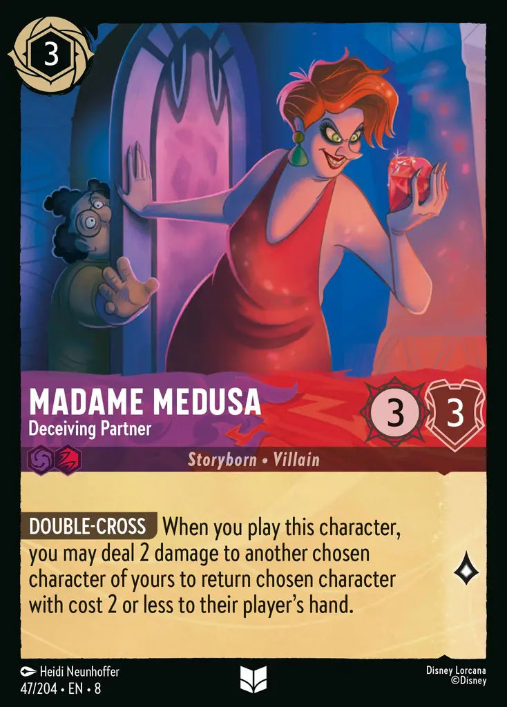 08 Reign of Jafar - 047/204 - Madame Medusa - Deceiving Partner - FOIL