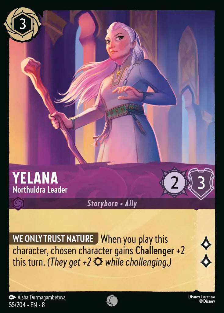 08 Reign of Jafar - 055/204 - Yelana - Northuldra Leader - FOIL