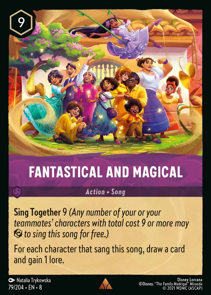 08 Reign of Jafar - 079/204 - Fantastical and Magical - FOIL