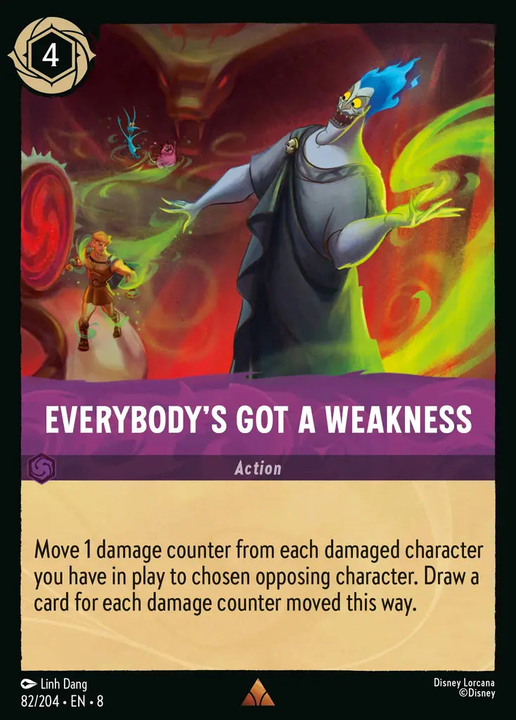 08 Reign of Jafar - 082/204 - Everybody's Got a Weakness - NON FOIL