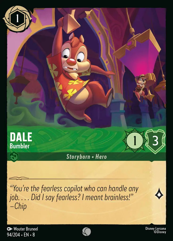 08 Reign of Jafar - 094/204 - Dale - Bumbler - FOIL