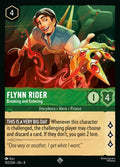 08 Reign of Jafar - 102/204 - Flynn Rider - Breaking and Entering - FOIL
