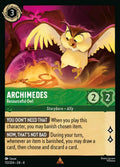 08 Reign of Jafar - 113/204 - Archimedes - Resourceful Owl - FOIL