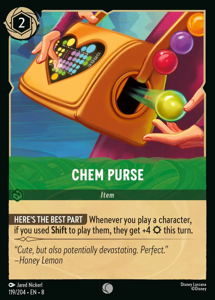 08 Reign of Jafar - 119/204 - Chem Purse - FOIL