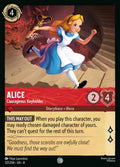 08 Reign of Jafar - 127/204 - Alice - Courageous Keyholder - FOIL