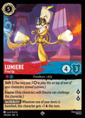 08 Reign of Jafar - 139/204 - Lumiere - Fired Up - FOIL