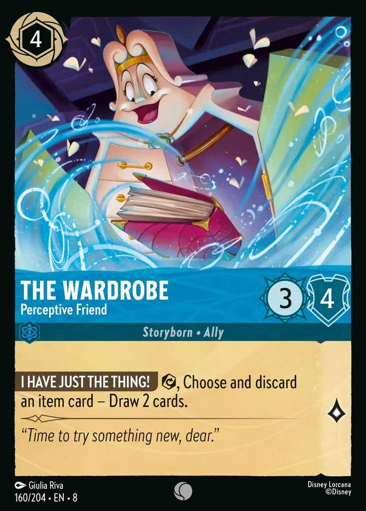 08 Reign of Jafar - 160/204 - The Wardrobe - Perceptive Friend - FOIL
