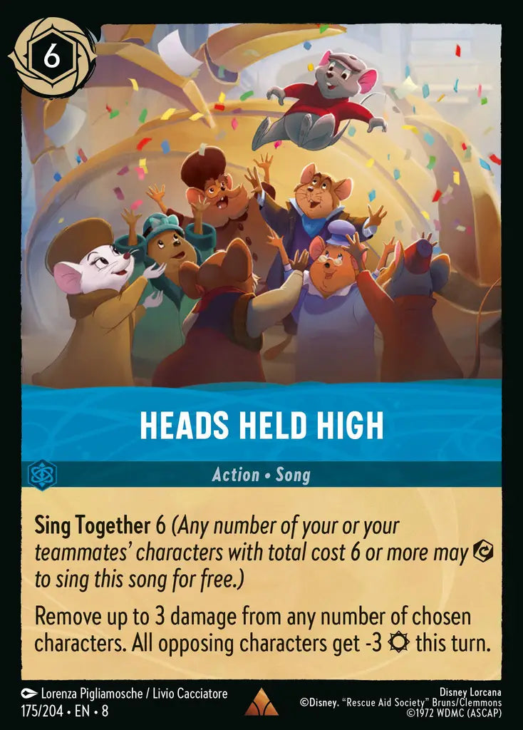 08 Reign of Jafar - 175/204 - Heads Held High - FOIL