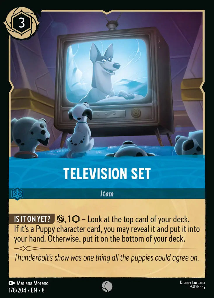 08 Reign of Jafar - 178/204 - Television Set - FOIL