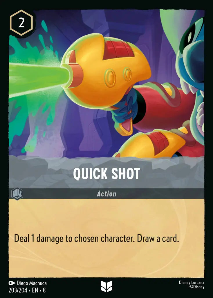 08 Reign of Jafar - 203/204 - Quick Shot - FOIL