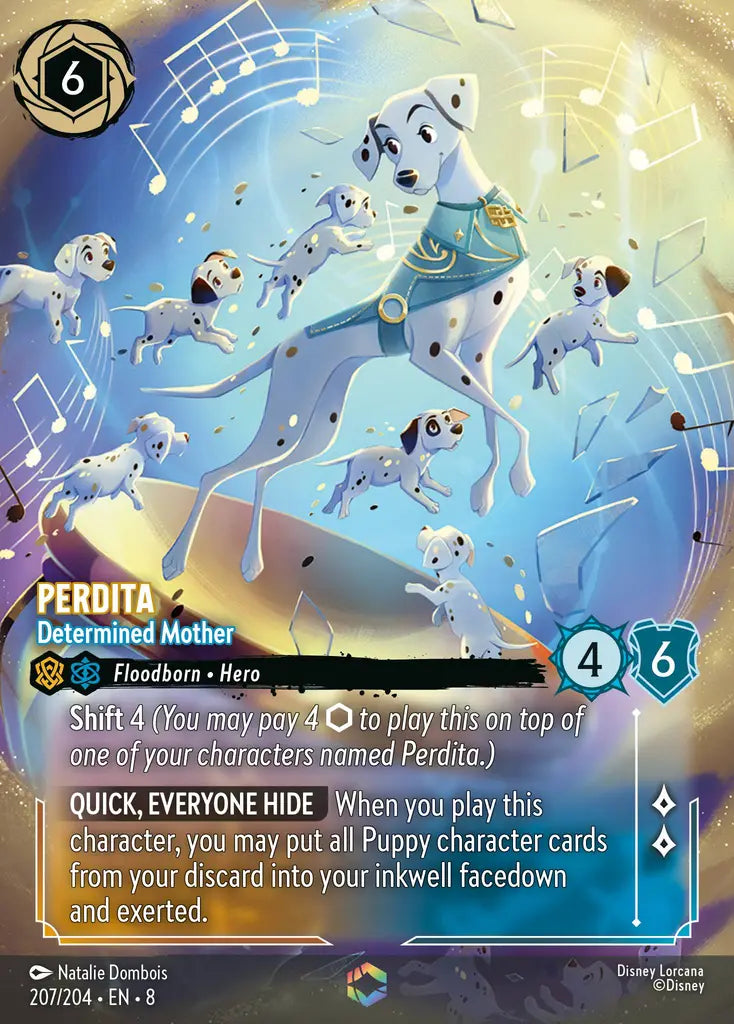 08 Reign of Jafar - 207/204 - Perdita - Determined Mother - FOIL