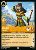 09 Fabled - 010/204 - Mulan - Free Spirit - FOIL